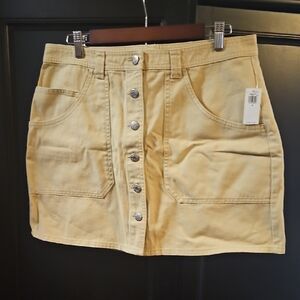 Old Navy Tan Mini Skirt